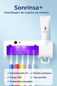 Sonrinsa+ | Esterilizador de Cepillos de Dientes