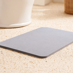 PisoZen - Tapete de Baño Absorbente, Antideslizante y Elegante