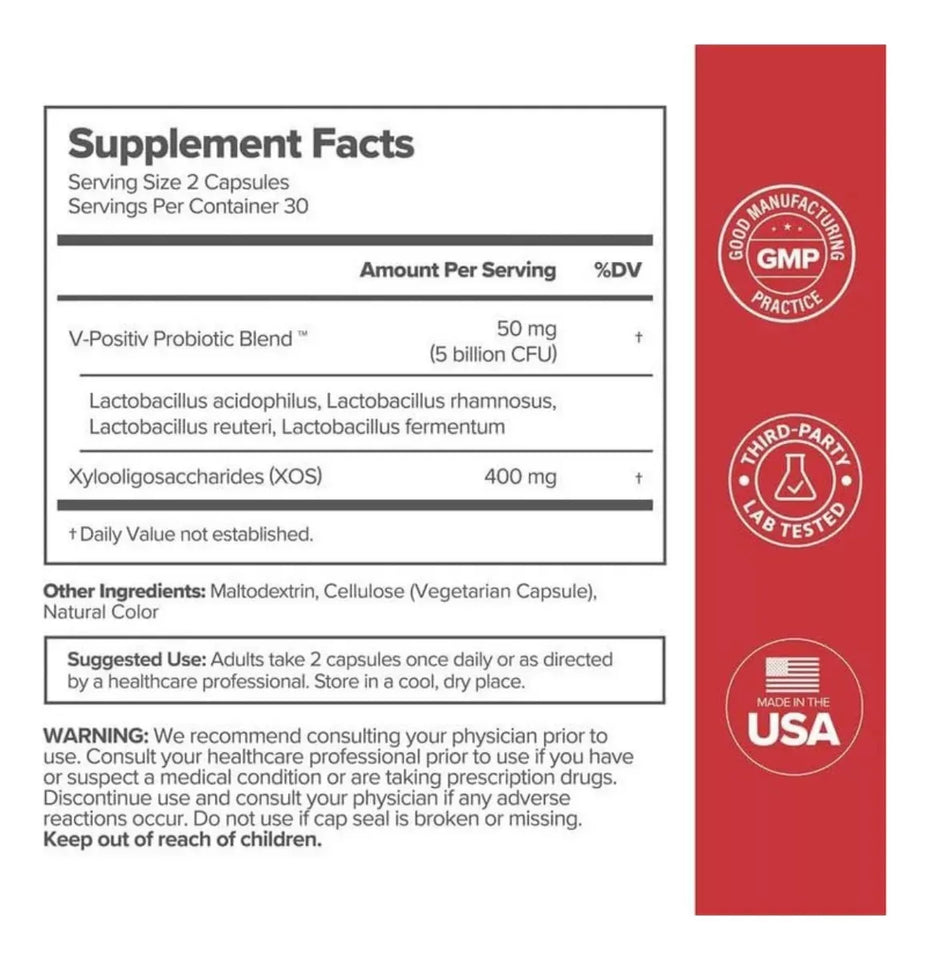 Uro Vaginal Probiotic – Flora íntima saludable y sin mal olor
